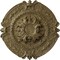 Ekena Millwork Southampton Ceiling Medallion (Canopies up to 2 3/4"), 16 3/8"OD x 1 3/4"P, Mississippi Mud Crackle CM17SOMMC - alternate 1